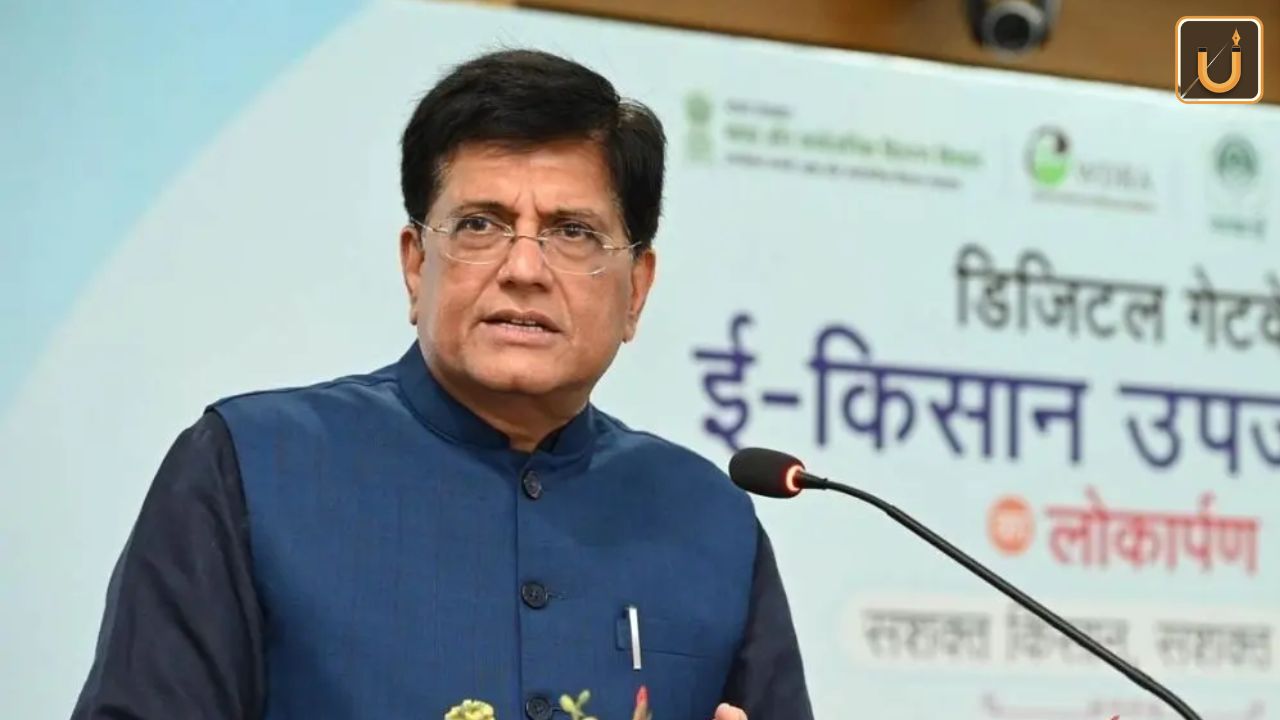 Usthadian Academy / Piyush Goyal Launches ‘E-Kisan Upaj Nidhi’ To Ease Farmers’ Warehousing Logistics